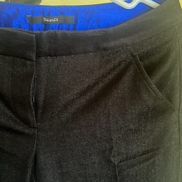 Tahari work pants dark charcoal grey size 2 - Picture 3 of 4